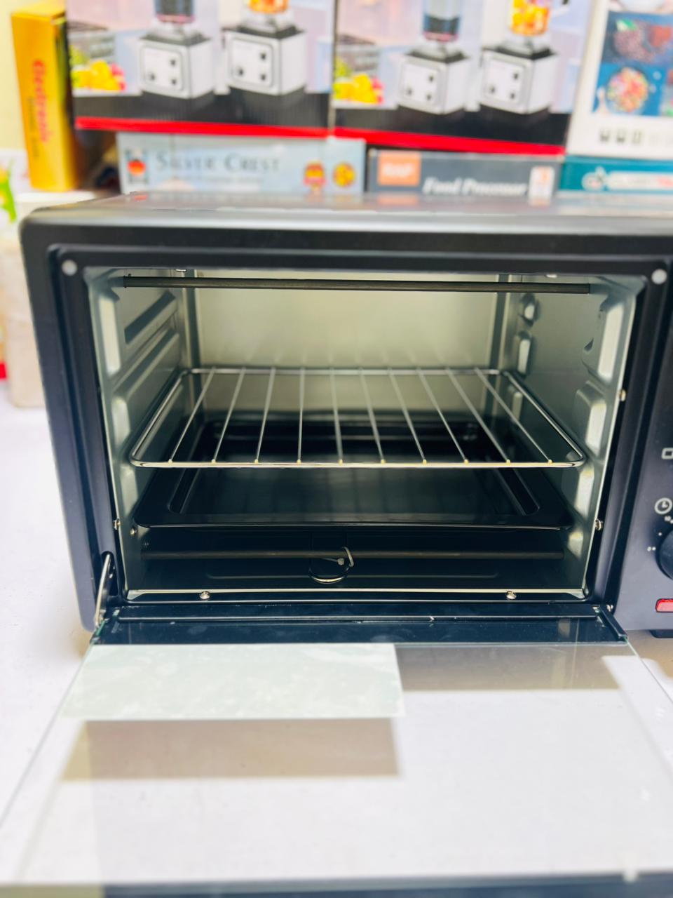 KPN-1025   Kenwood 25L Electric Baking Oven  toaster  With Double Tray & Rotisserie Grill  ,  1300 Watt