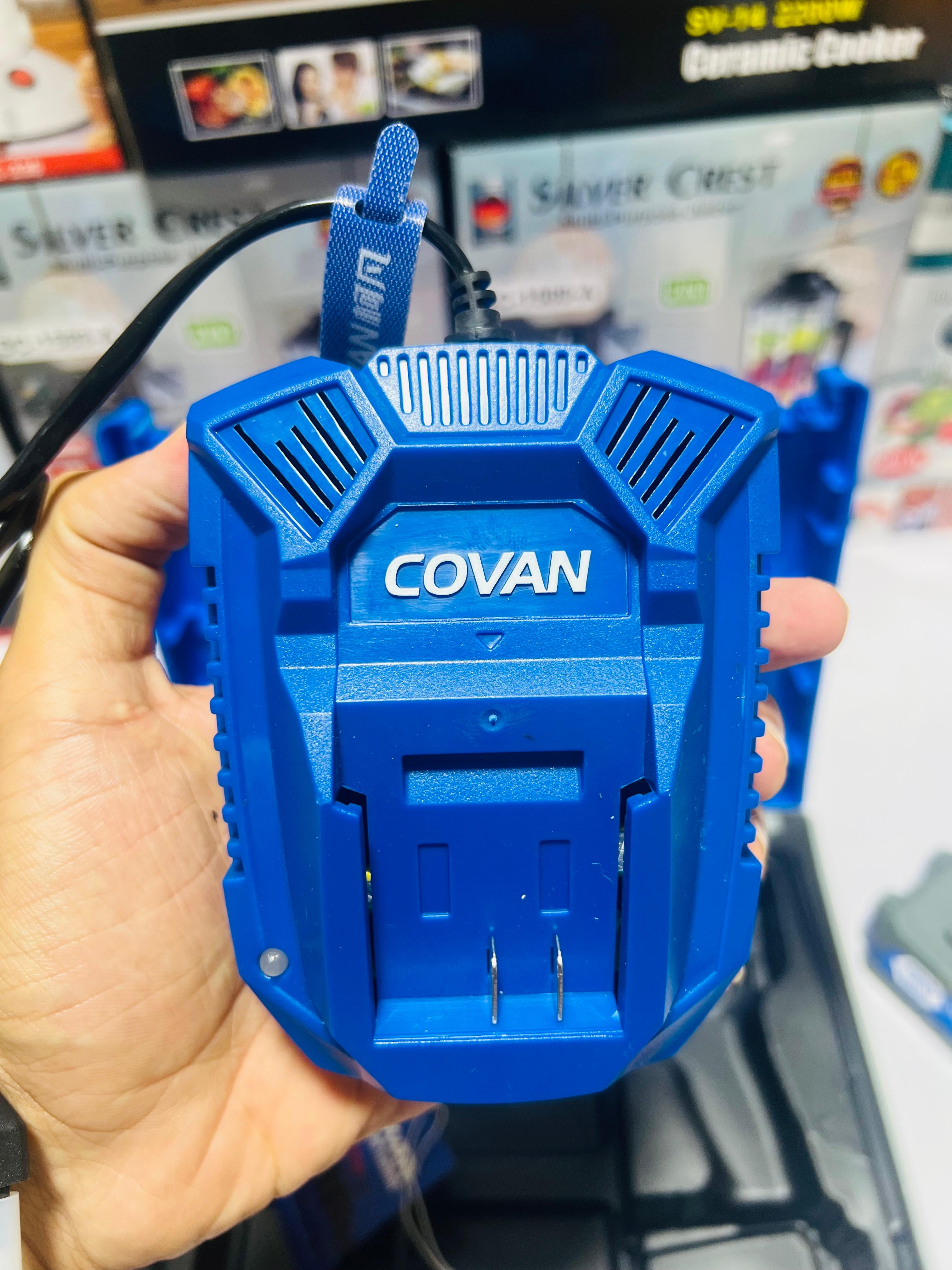 COVAN  128V Brushless Power Drill 120Nm Cordless Hammer Drill Machine Electric Screwdriver 13mm Chuck Cordless Impact Drill