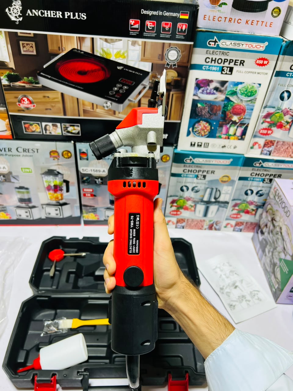 Professional Sheep Shearing Machine,Heavy Duty Sheep Clipper with 6 Speed Adjustment,Clippers for Shaving Thick Hair in Sheep, Goats and Pet