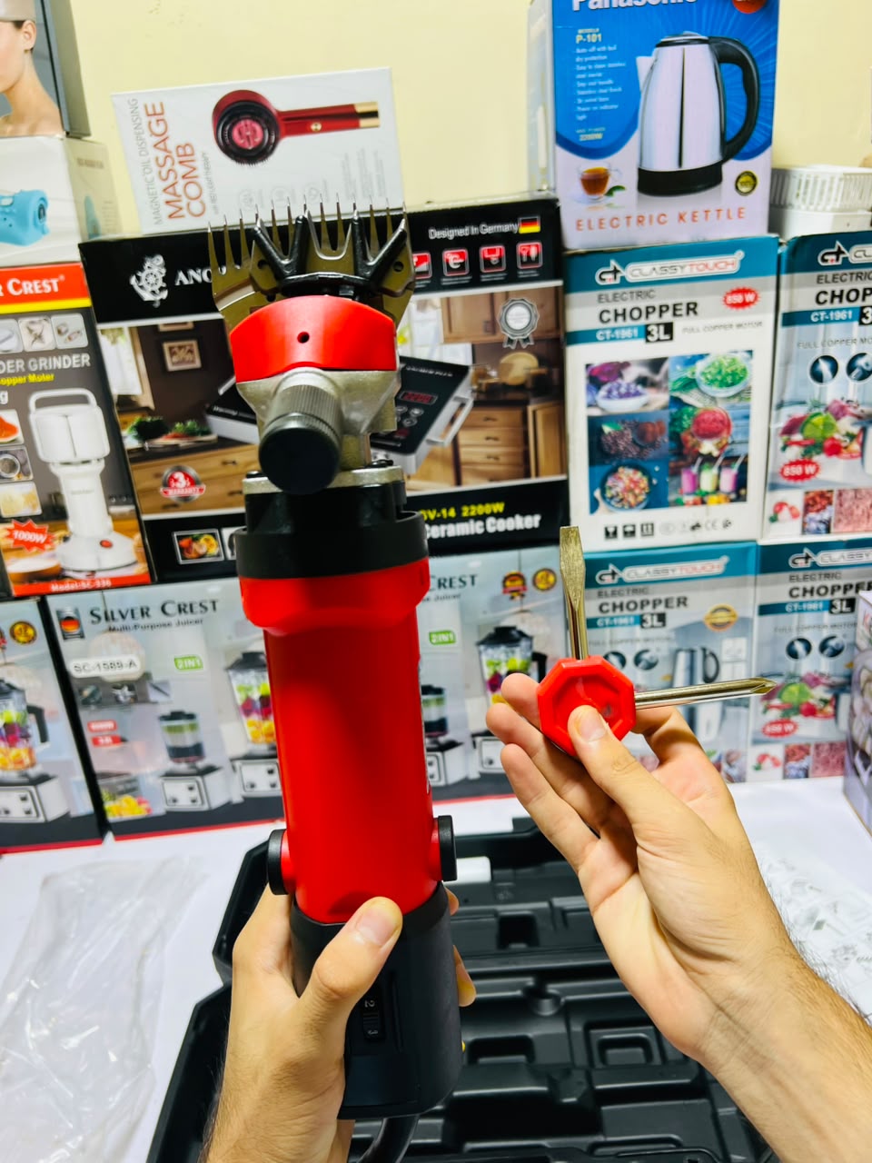 Professional Sheep Shearing Machine,Heavy Duty Sheep Clipper with 6 Speed Adjustment,Clippers for Shaving Thick Hair in Sheep, Goats and Pet