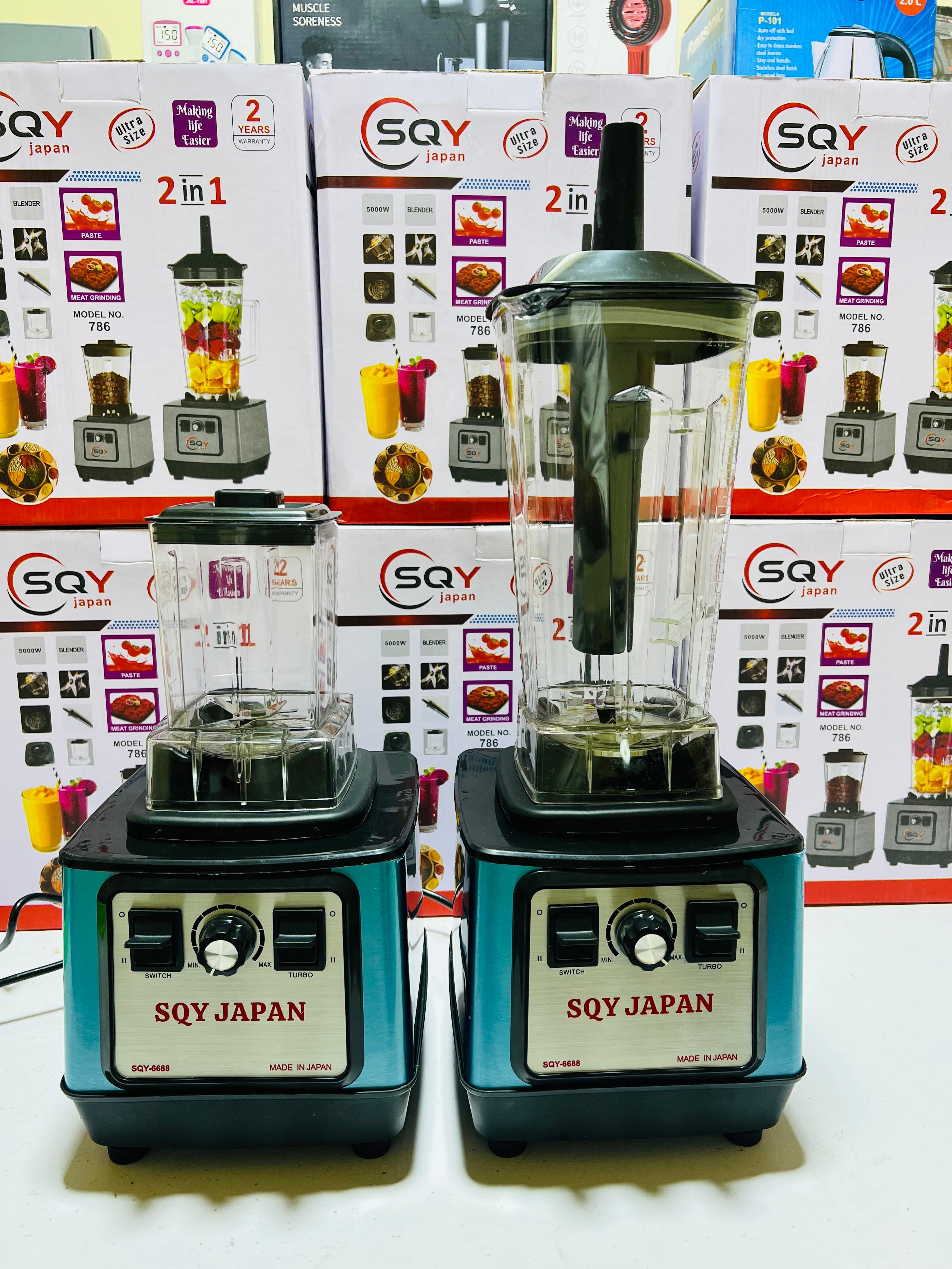 Model no 786  SQY Japan  2 in 1 Juicer blender | Heavy Duty | Commercial Use | 2 year warranty