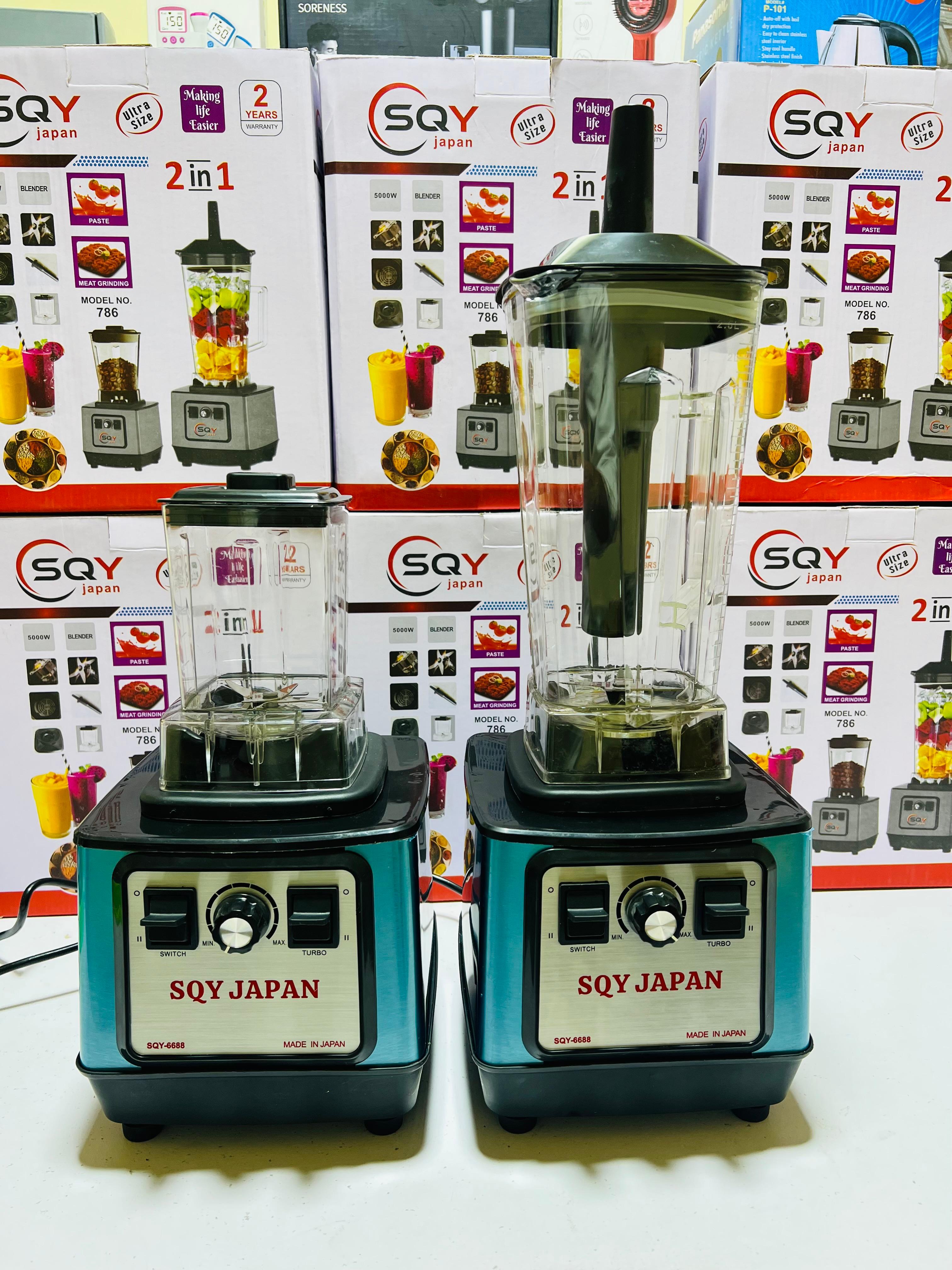 Model no 786  SQY Japan  2 in 1 Juicer blender | Heavy Duty | Commercial Use | 2 year warranty