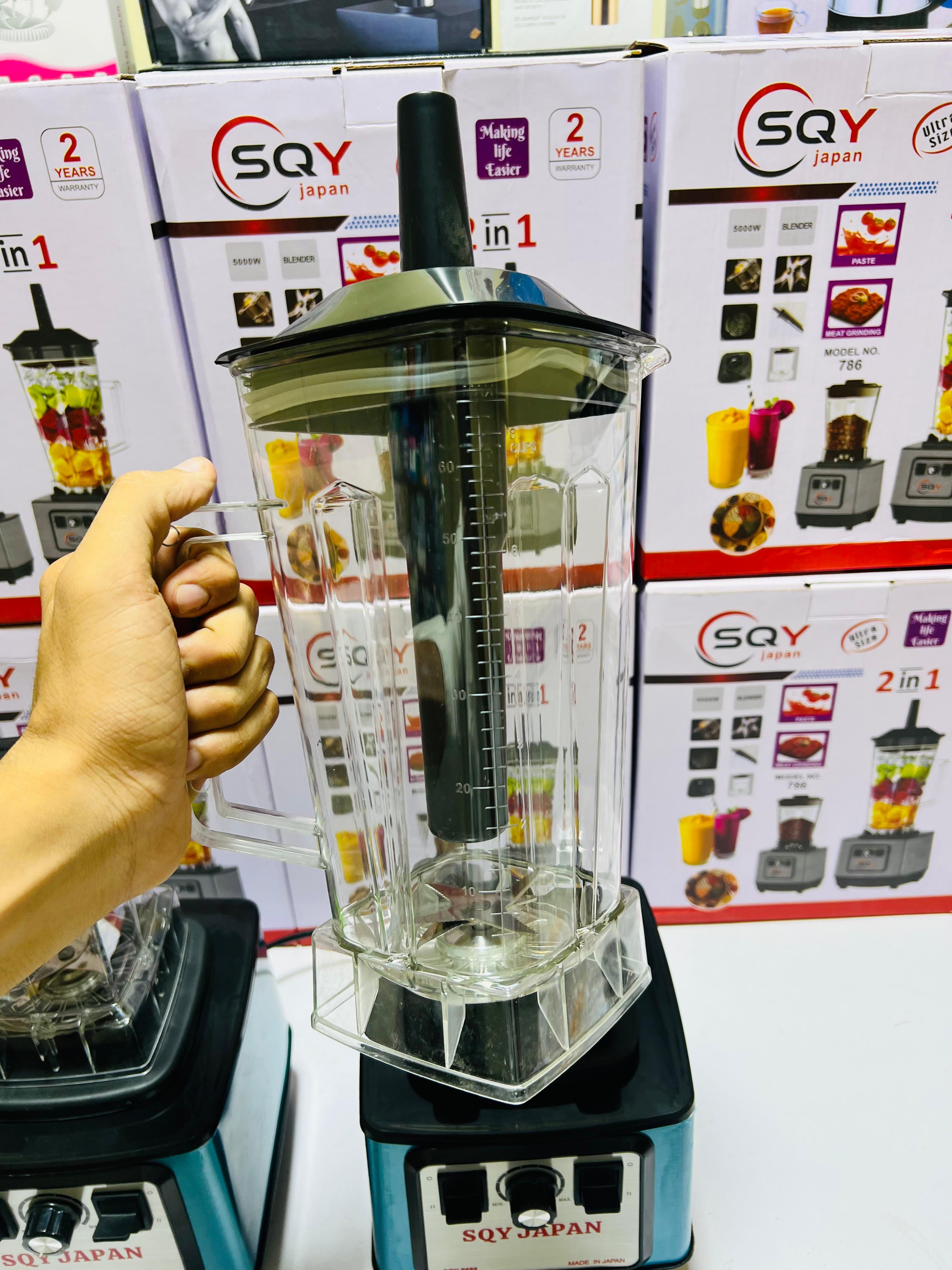 Model no 786  SQY Japan  2 in 1 Juicer blender | Heavy Duty | Commercial Use | 2 year warranty