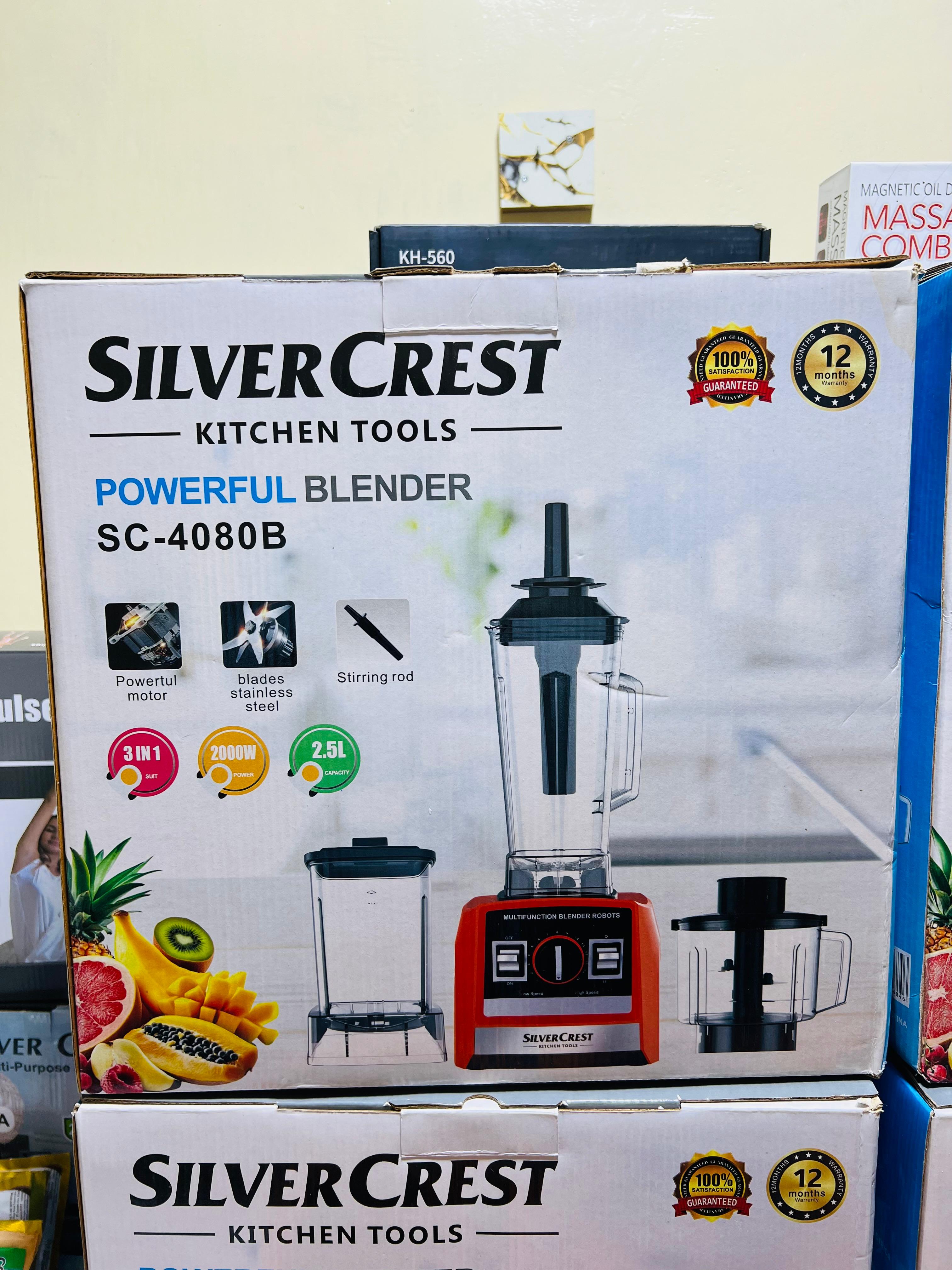 Silver Crest 3 In 1 Commercial Blender 2000W 2.5L SC-4080B