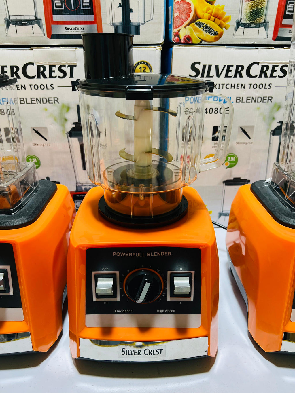 Silver Crest 3 In 1 Commercial Blender 2000W 2.5L SC-4080B