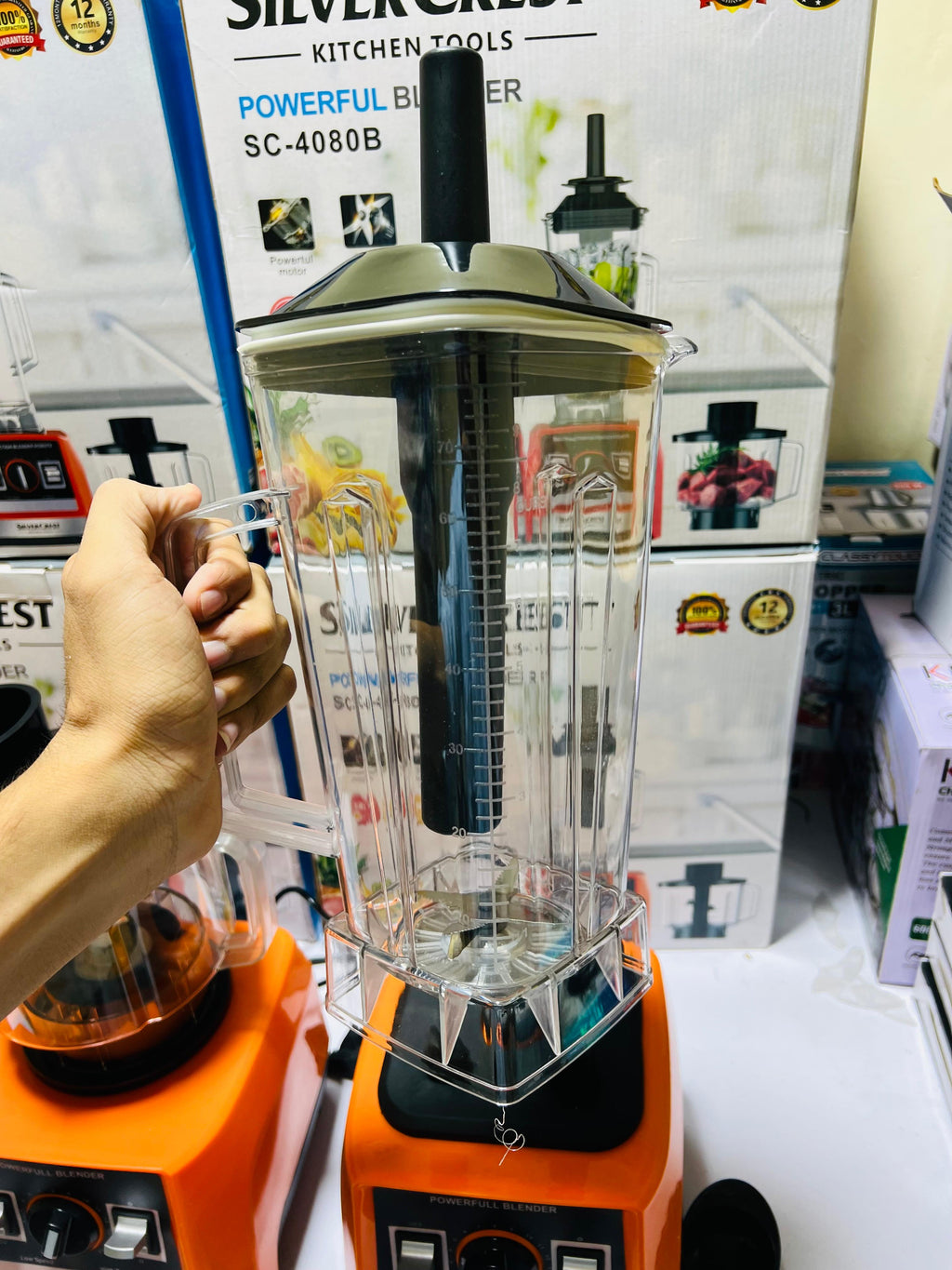 Silver Crest 3 In 1 Commercial Blender 2000W 2.5L SC-4080B