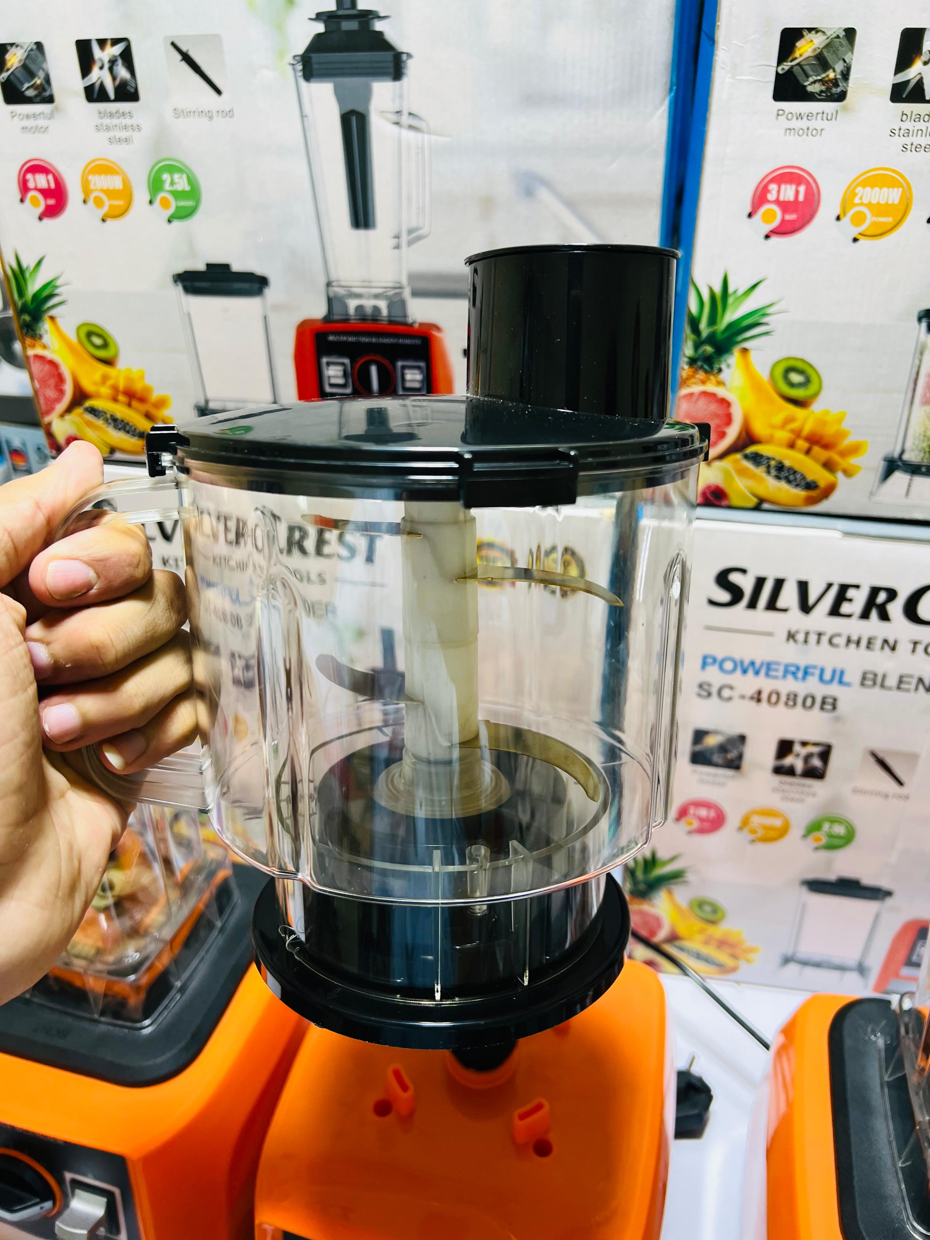 Silver Crest 3 In 1 Commercial Blender 2000W 2.5L SC-4080B