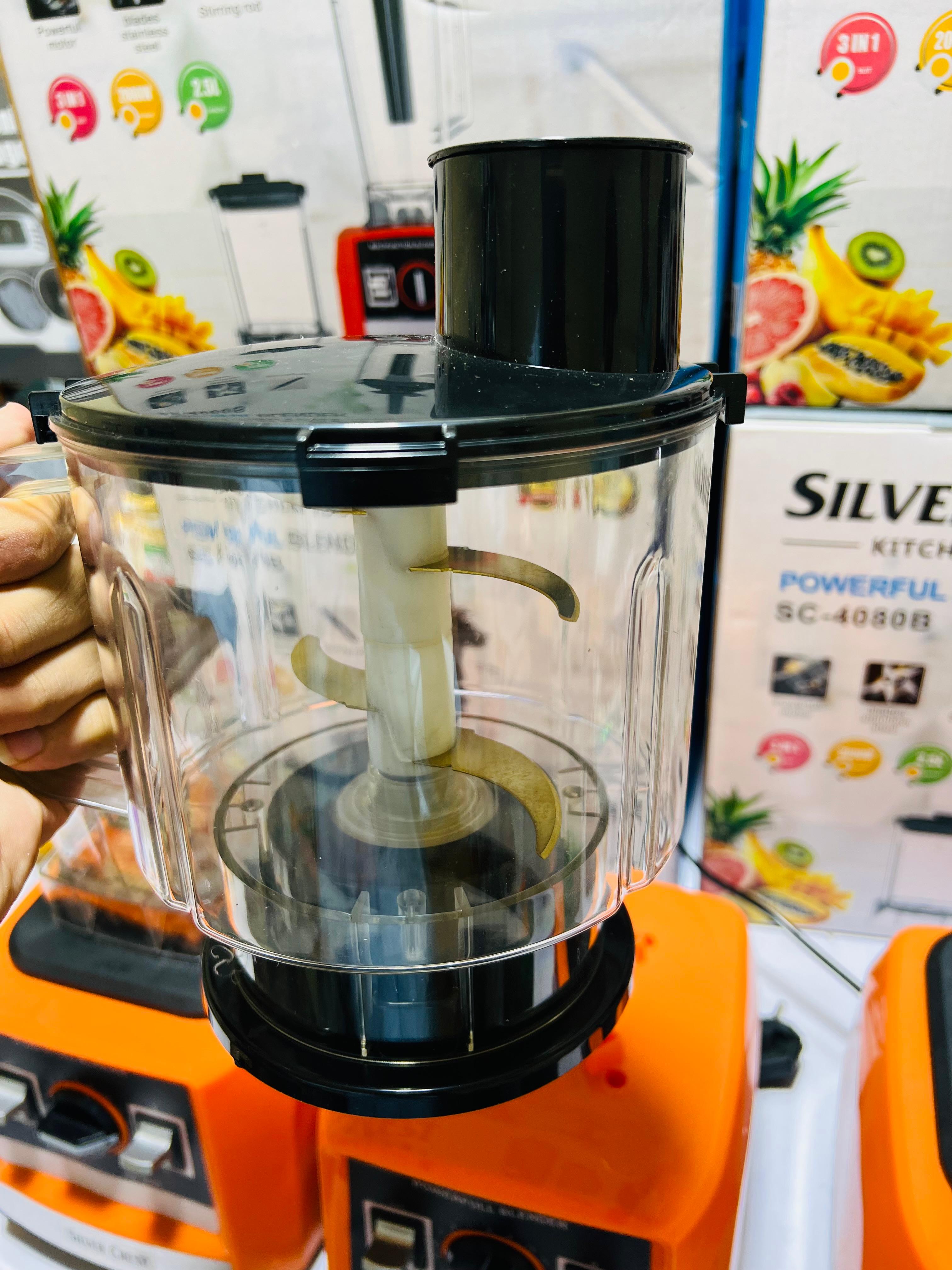 Silver Crest 3 In 1 Commercial Blender 2000W 2.5L SC-4080B