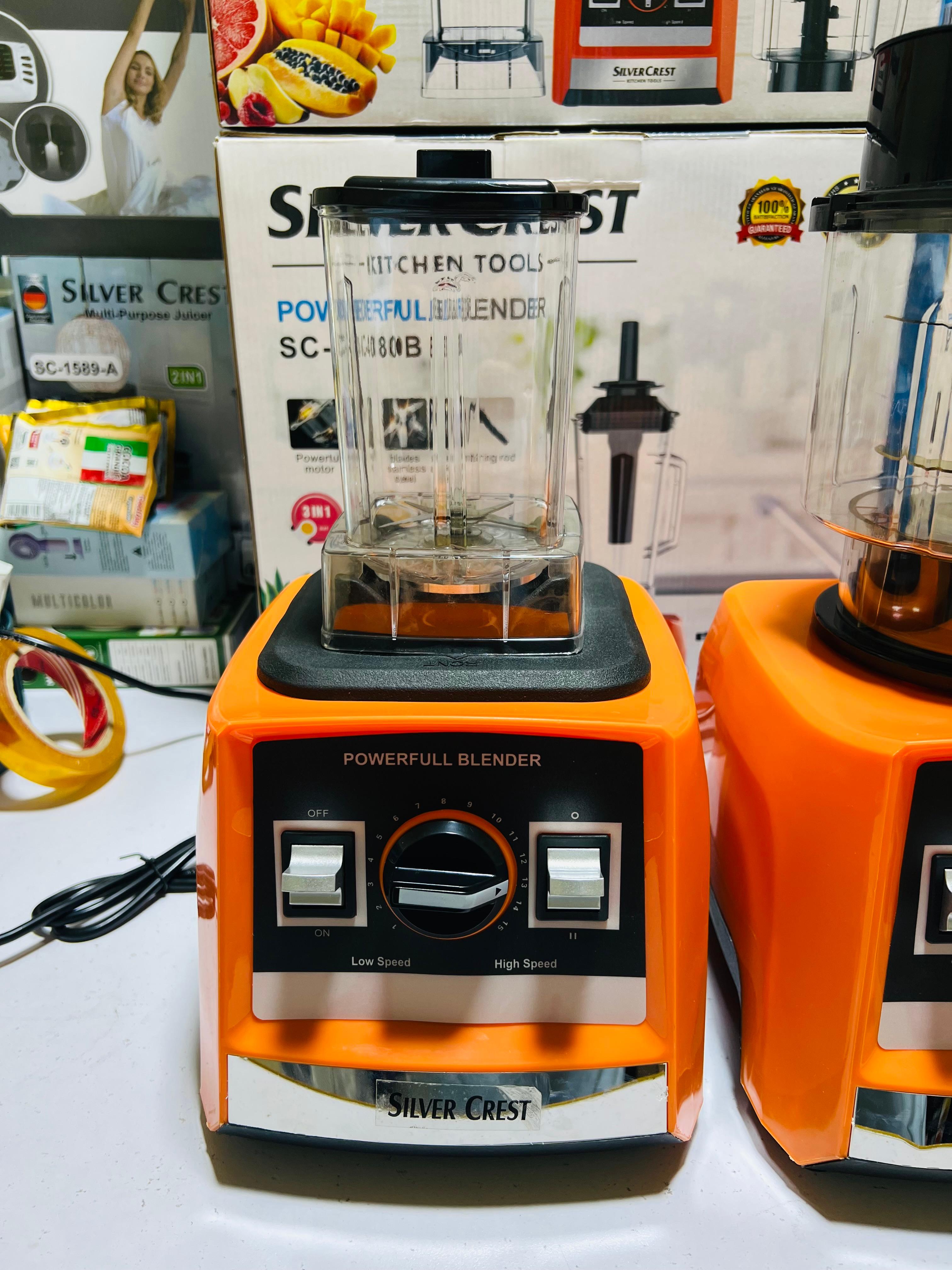Silver Crest 3 In 1 Commercial Blender 2000W 2.5L SC-4080B