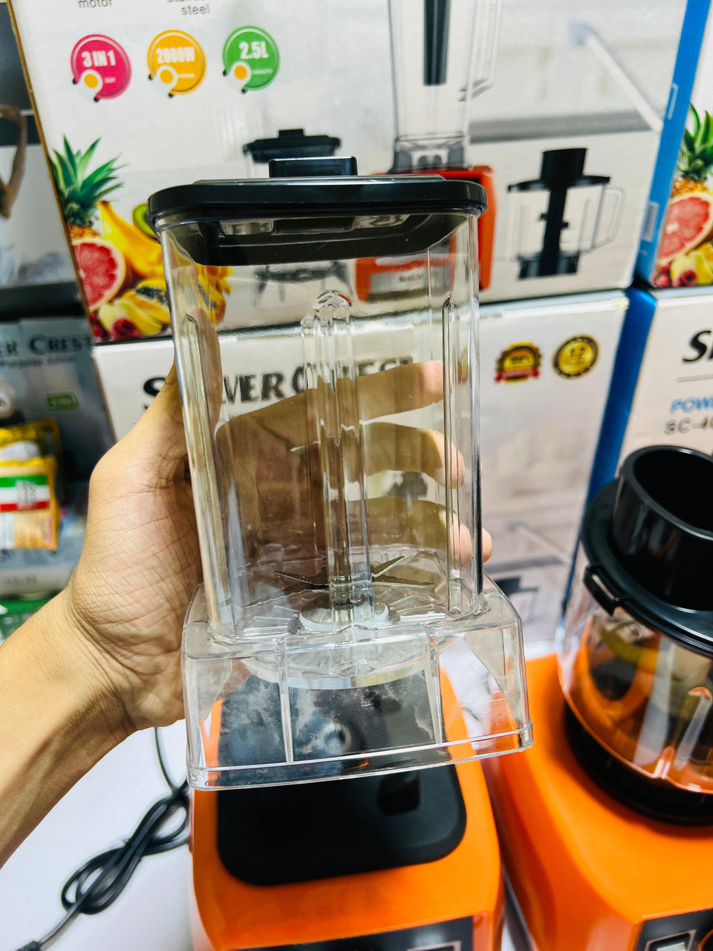Silver Crest 3 In 1 Commercial Blender 2000W 2.5L SC-4080B