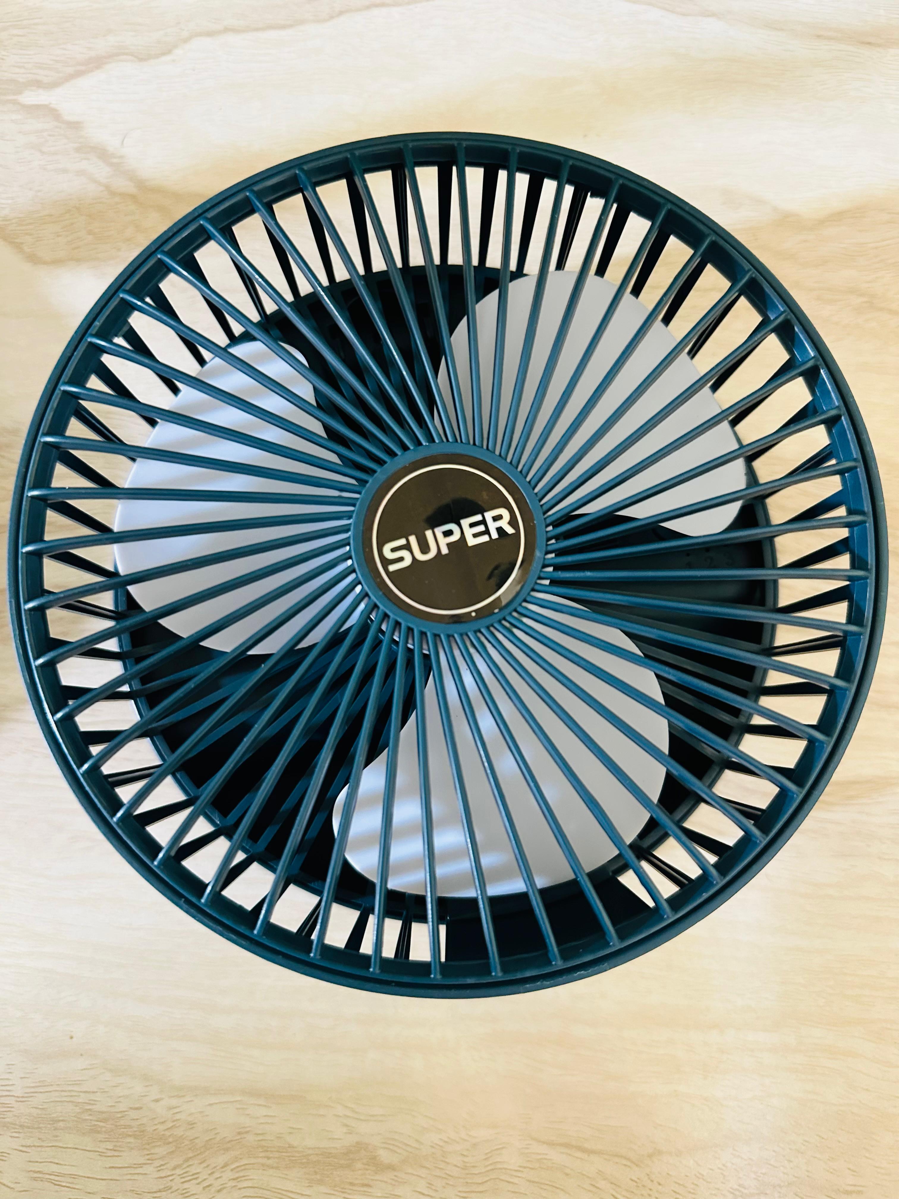 Electric Fan Mini Foldable Telescopic Fan Low Noise Portable Folding Telescopic Small Desktop Fan High Battery Life USB Rechargeable Floor Fan For Student Dormitory Home Outdoor Camping Office