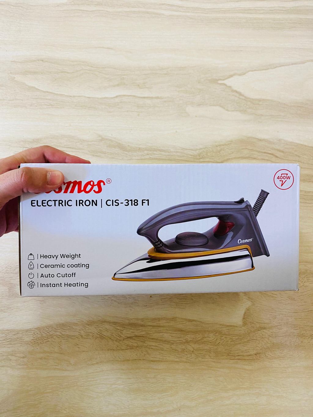 Lot imported Cosmos Dry iron 400watt