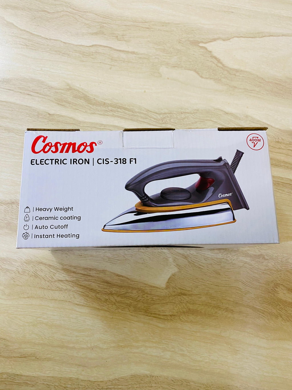 Lot imported Cosmos Dry iron 400watt