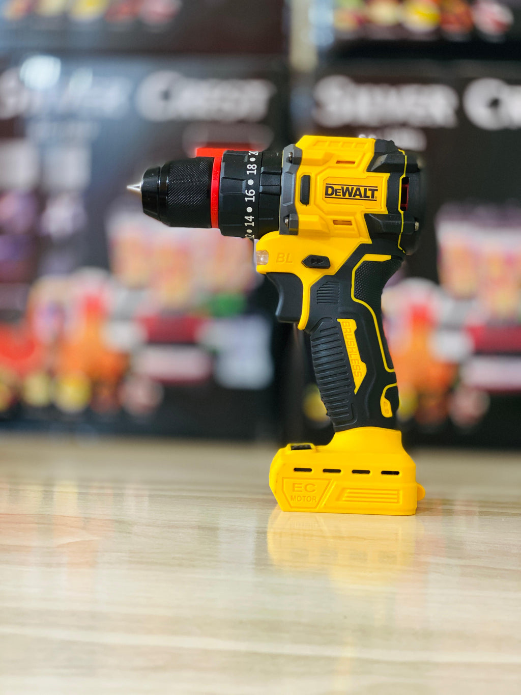 100% Original BRUSHLESS DEWALT 36V XR Drill Machine – Dual Battery & Full Toolkit