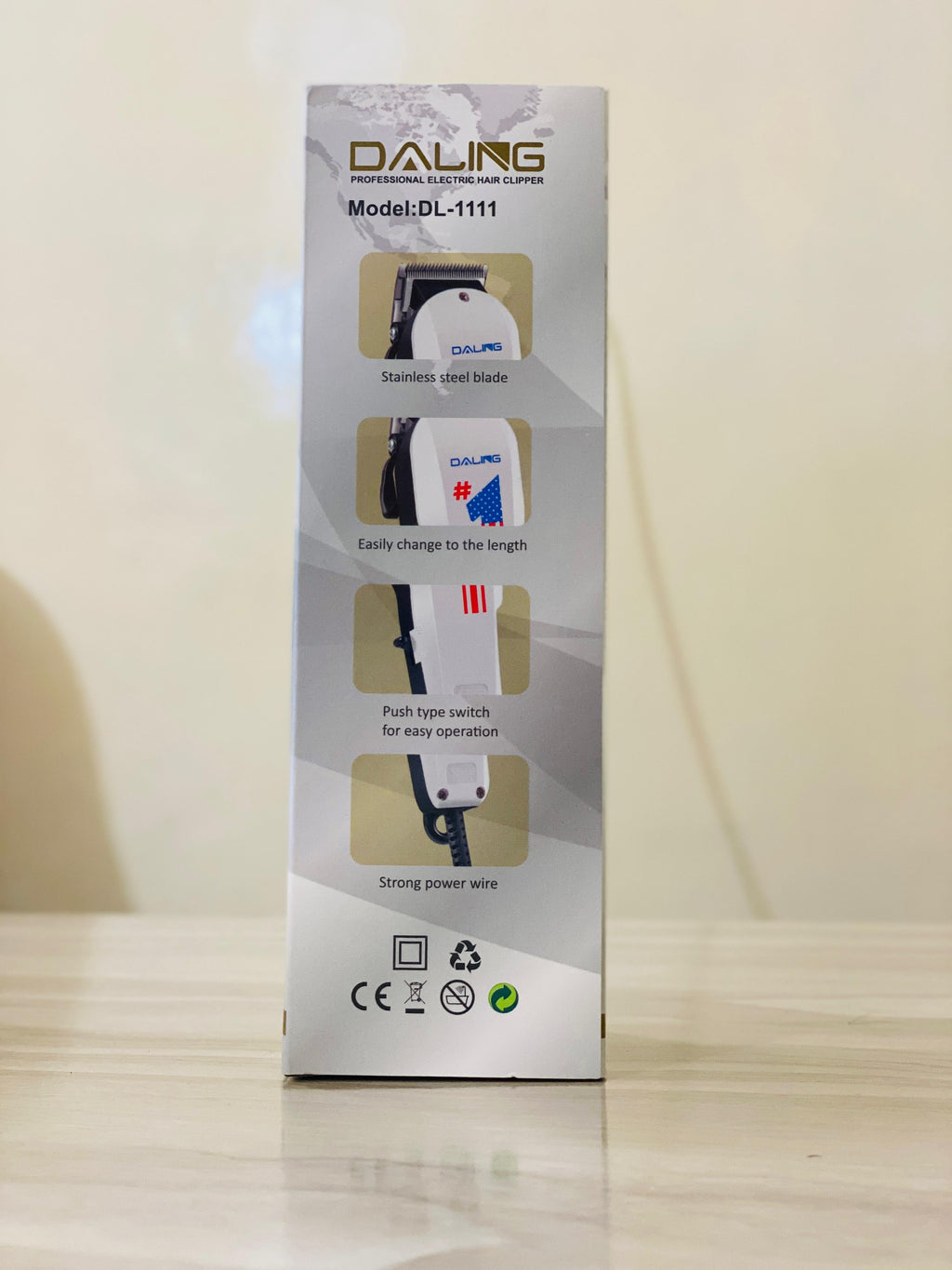 Daling 3 In 1 Professional Electric Hair Clipper (DL-1111)
