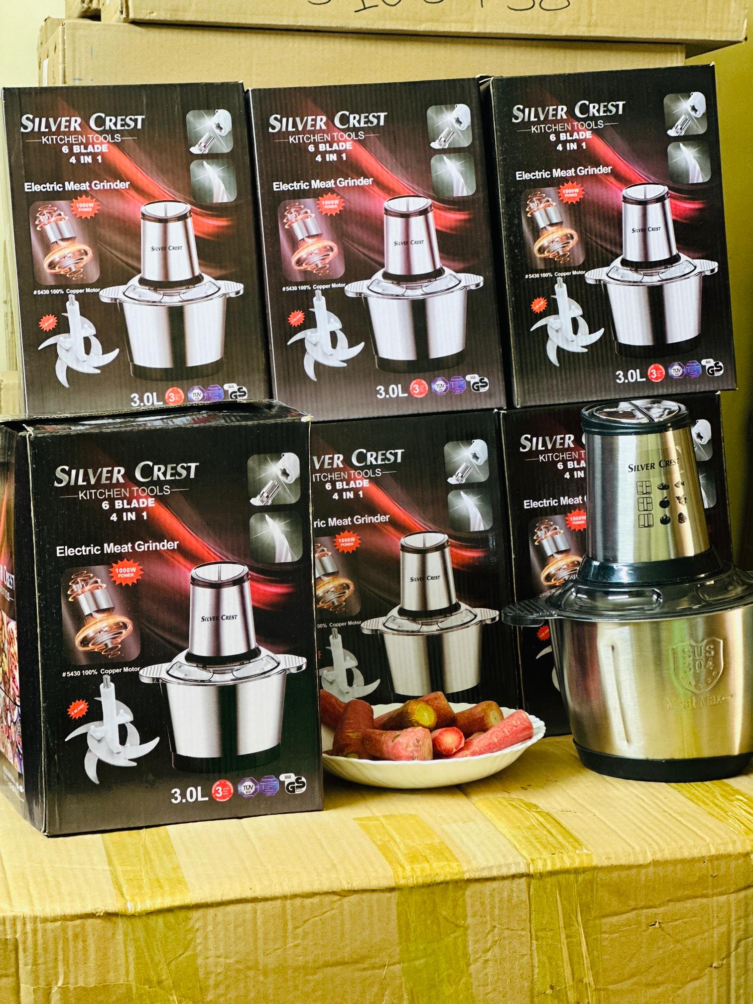 Silver Crest 4 in 1 Chopper | Golden Blades | Lassi maker | egg separator | whisk
