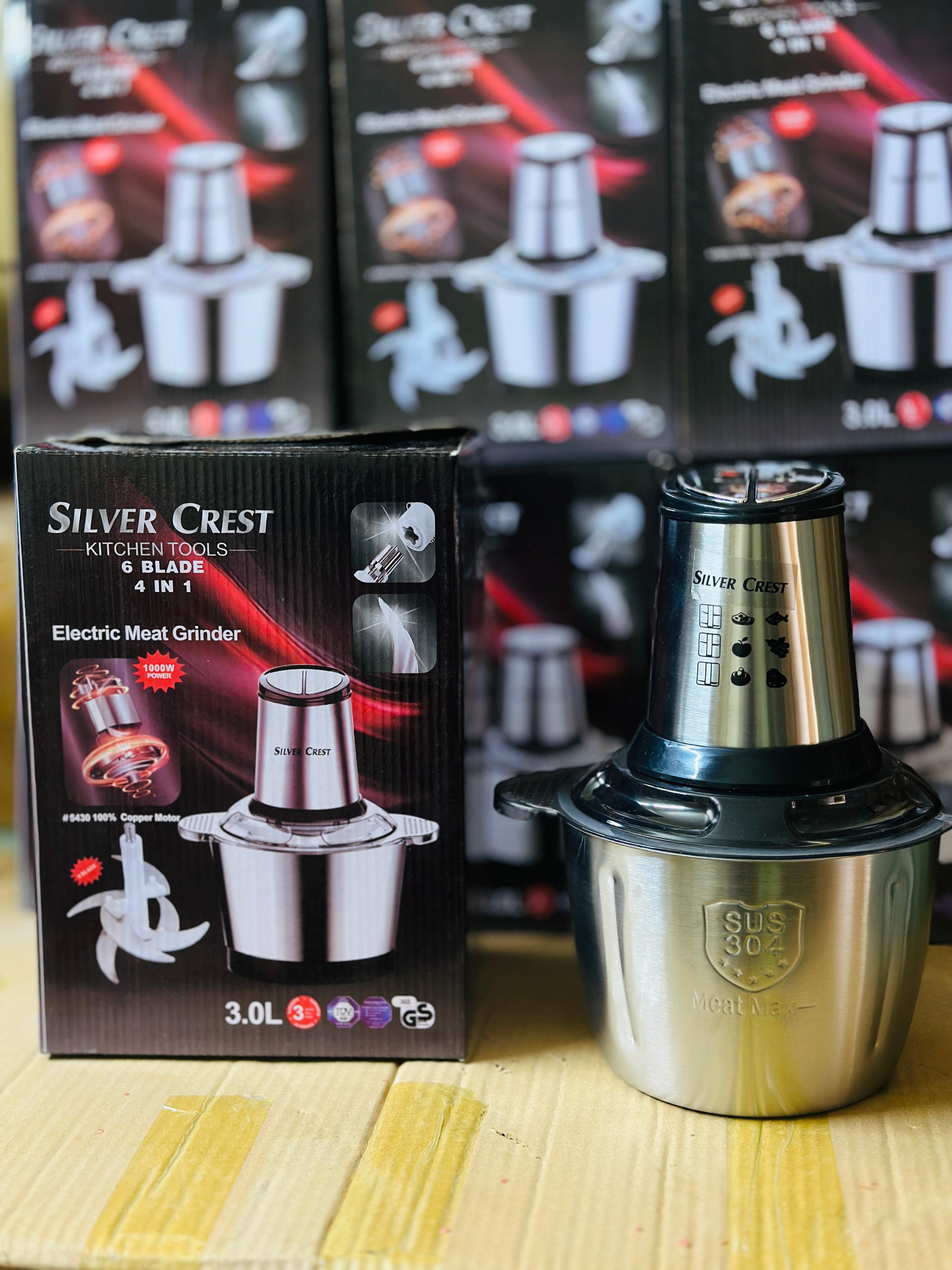 Silver Crest 4 in 1 Chopper | Golden Blades | Lassi maker | egg separator | whisk