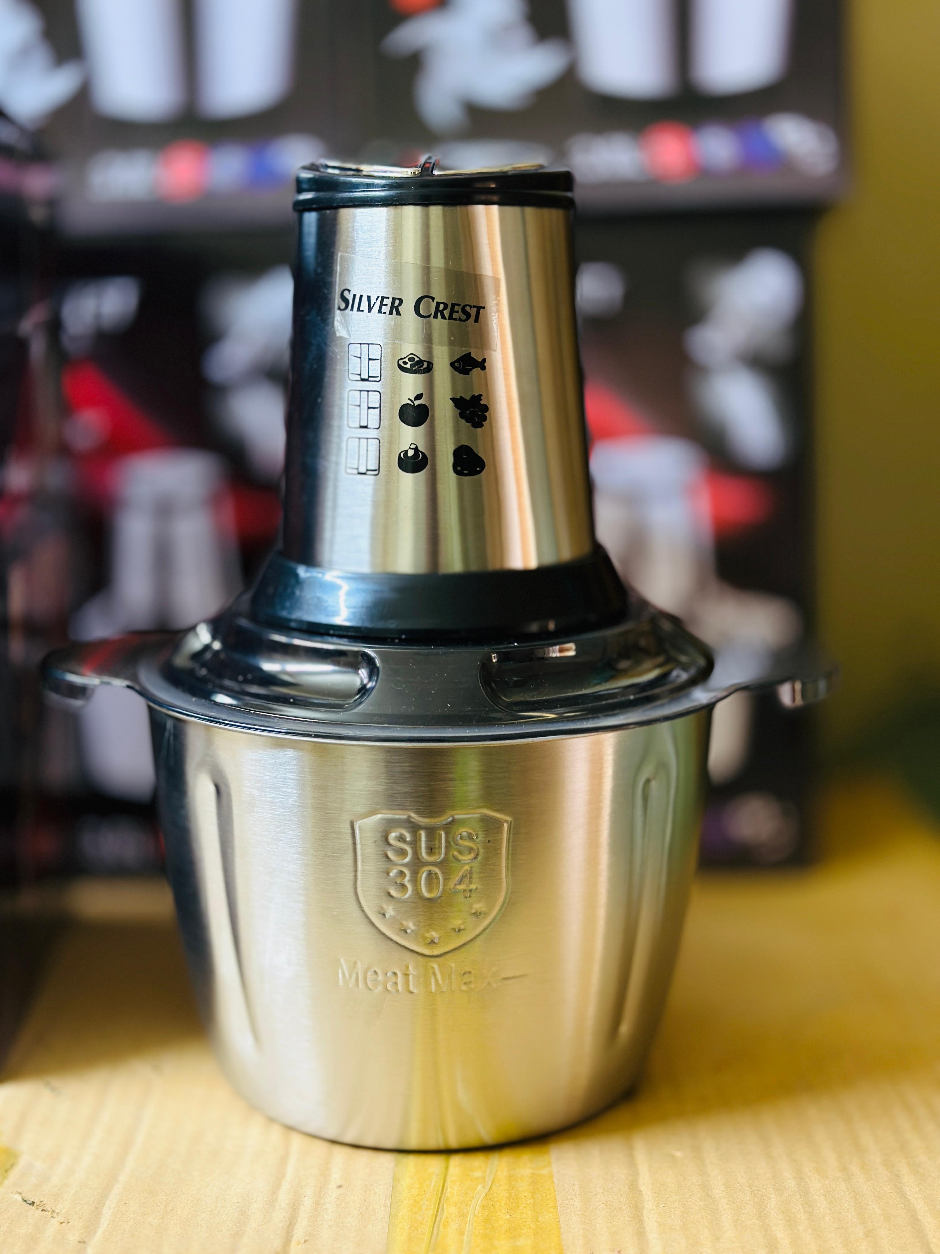Silver Crest 4 in 1 Chopper | Golden Blades | Lassi maker | egg separator | whisk