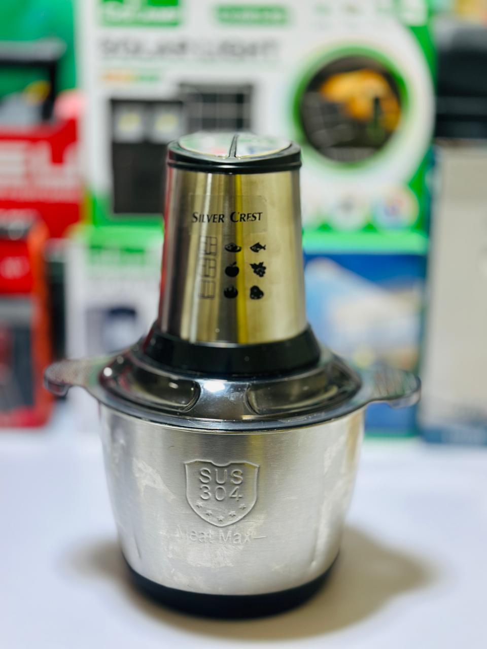 Silver Crest 4 in 1 Chopper | Golden Blades | Lassi maker | egg separator | whisk