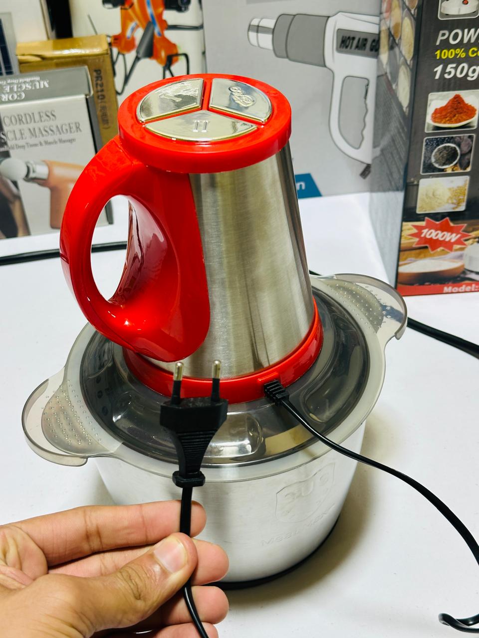 Classy touch 2 in 1 Chopper | SUS 304 Steel | Food Safe | Corrasion Resistant