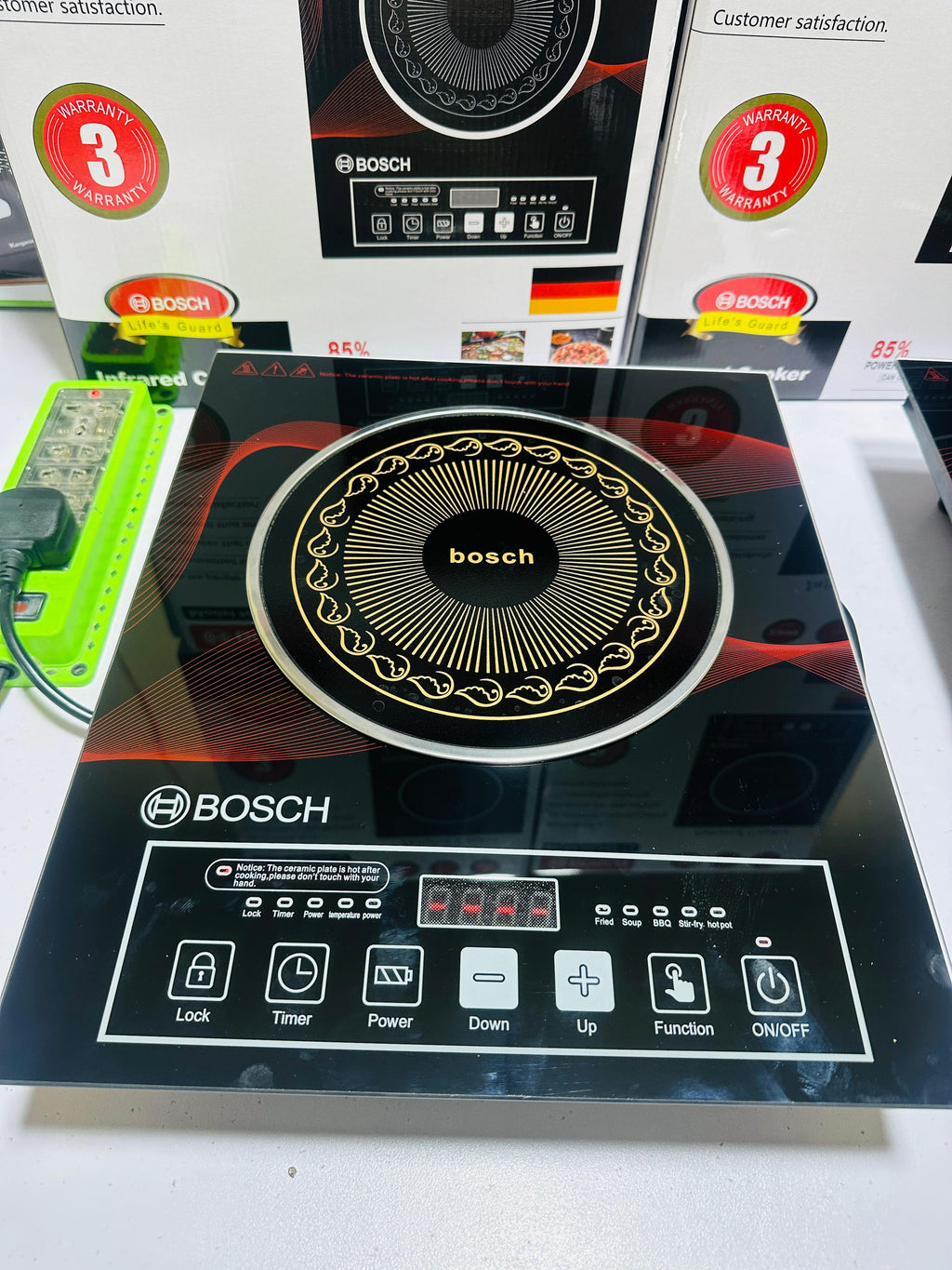Bosch 2200 Watts | Made in Germany | Fused Switch | 1 year Warranty