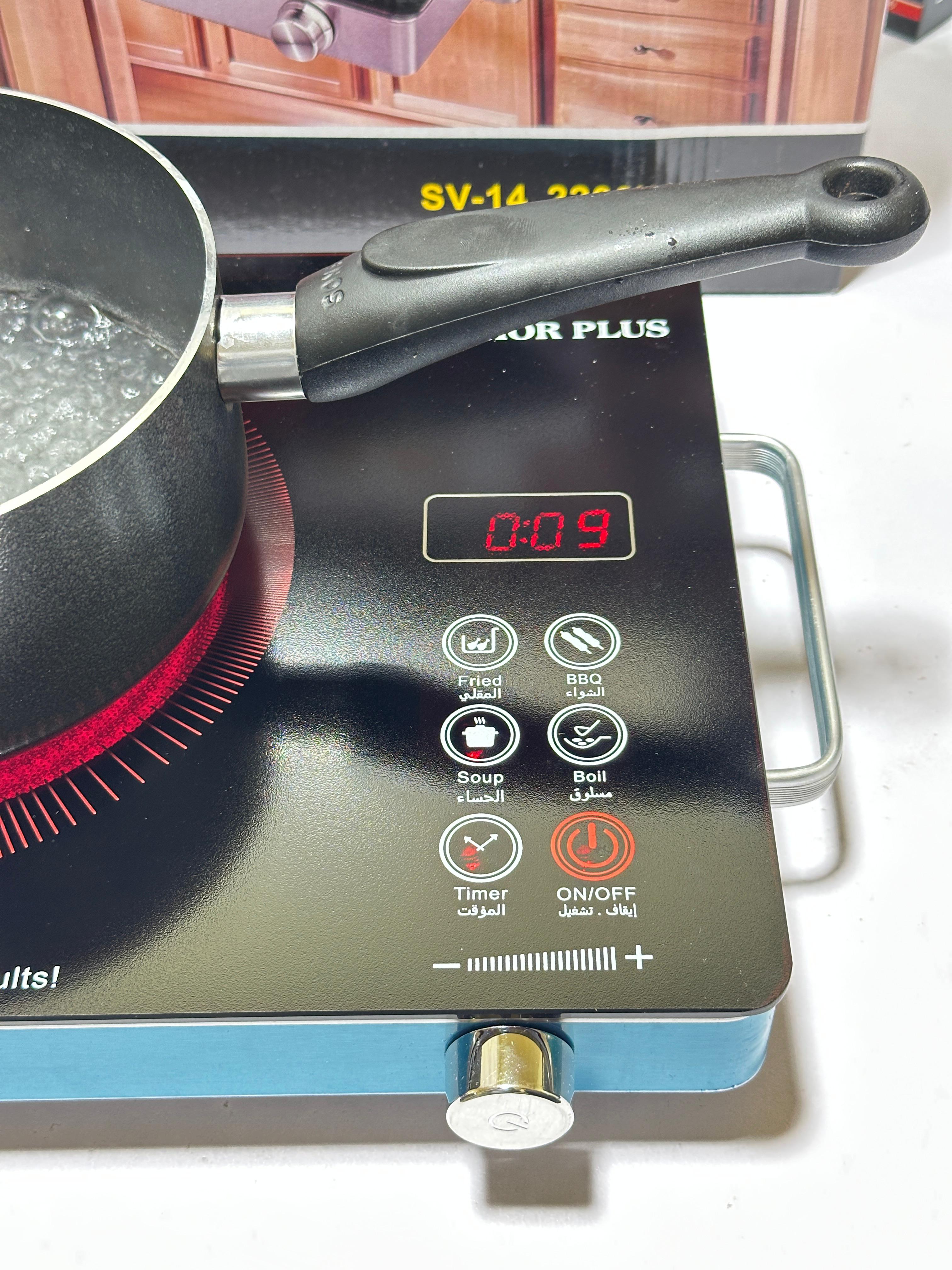 Germany Imported Ancher Plus 2200 Watts | Hotplate | infrared Cooker | Ceramic hotplate