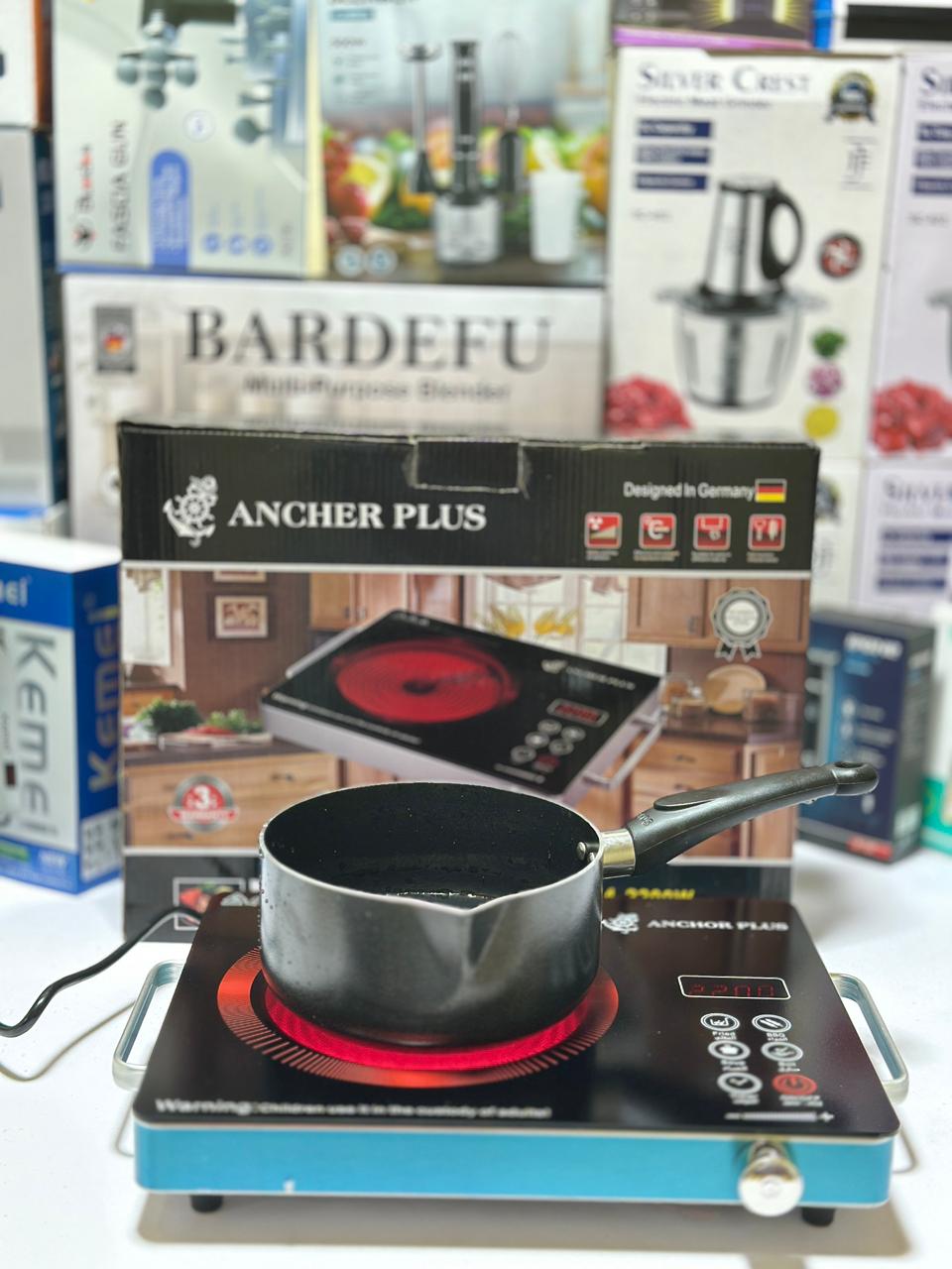 Germany Imported Ancher Plus 2200 Watts | Hotplate | infrared Cooker | Ceramic hotplate