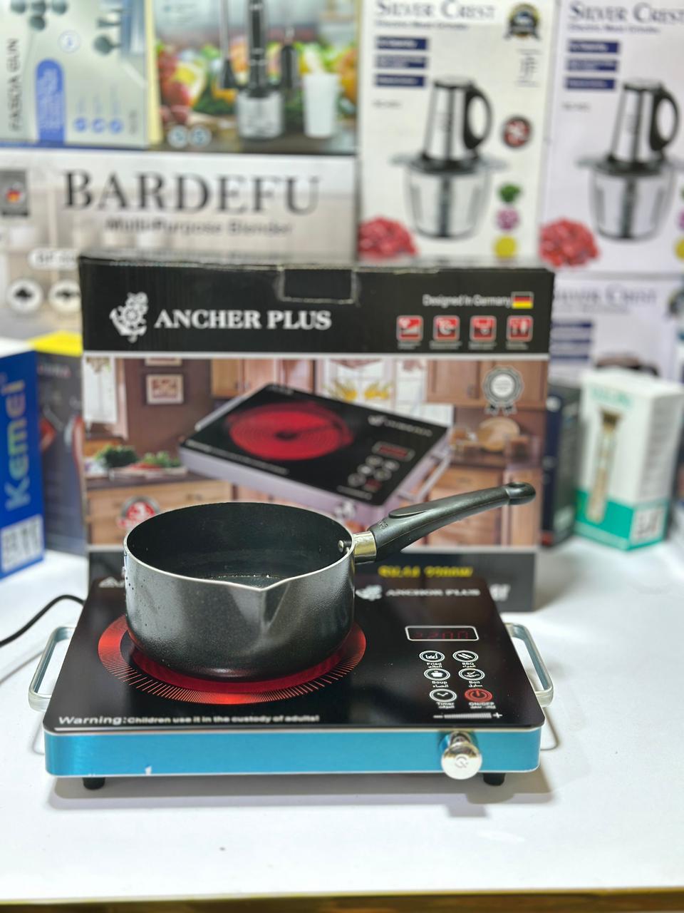 Germany Imported Ancher Plus 2200 Watts | Hotplate | infrared Cooker | Ceramic hotplate