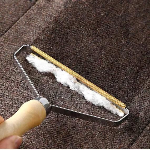 Woode lint remover Fluff Removing Roller Portable Lint Remover Fuzz Clothes Shaver