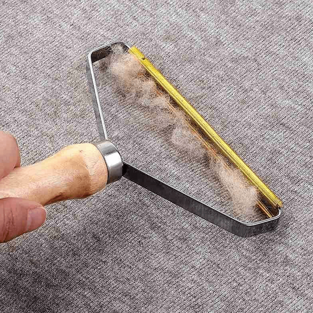 Woode lint remover Fluff Removing Roller Portable Lint Remover Fuzz Clothes Shaver
