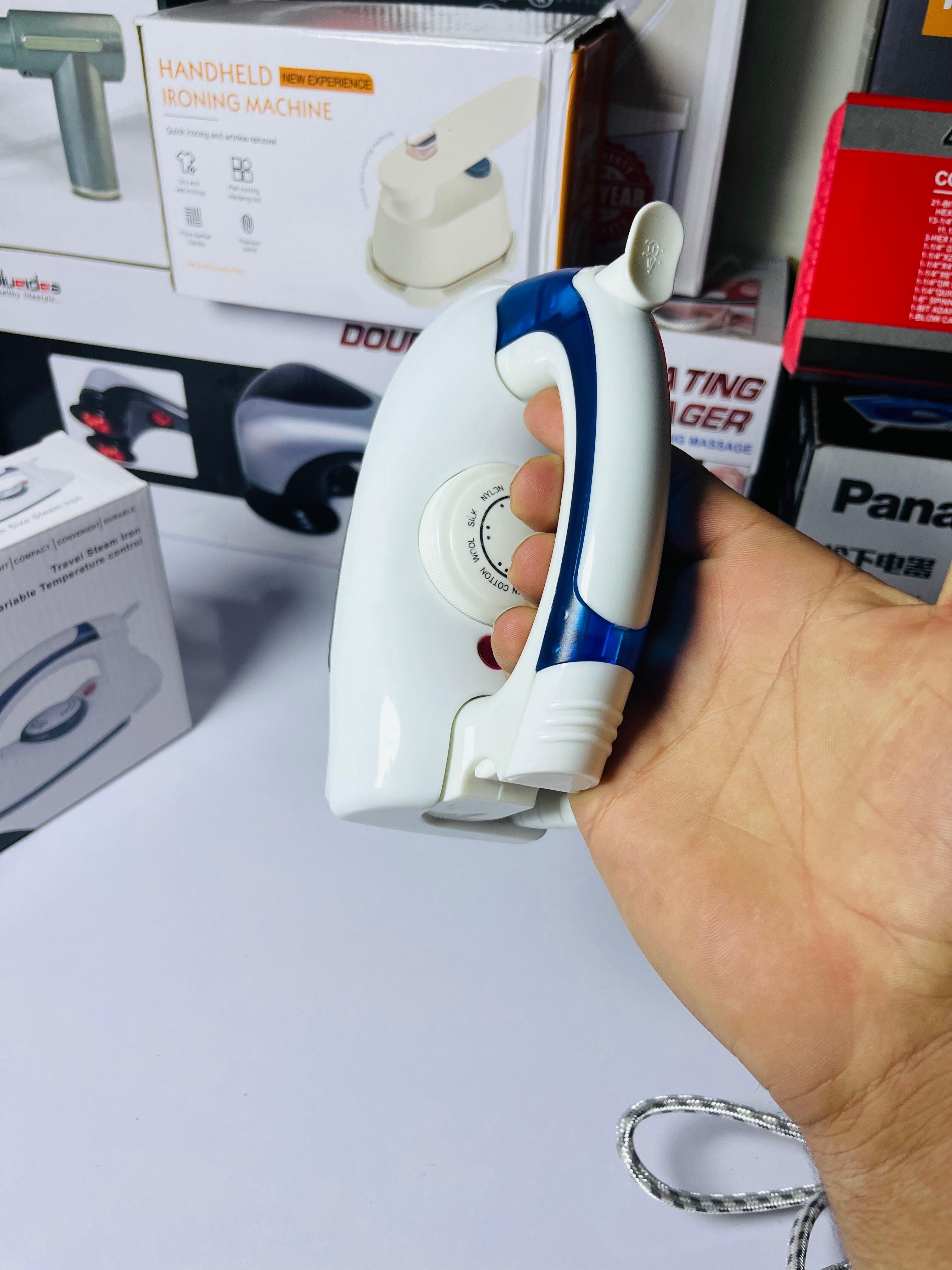 ✈️ H & E Travel Iron – Portable Steam Press for Wrinkle free
