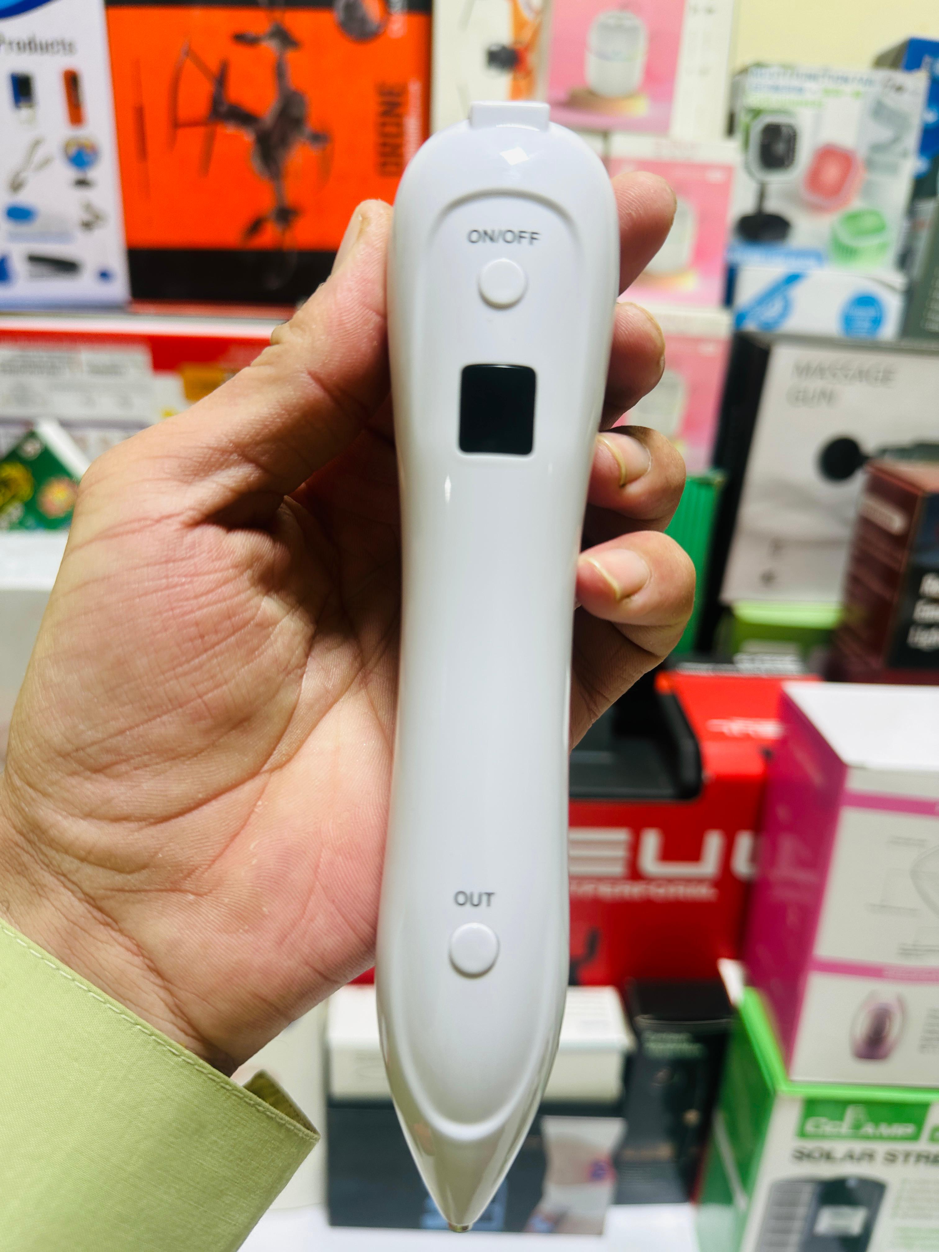 Mole Remover Pen Laser Skin Tag Remover Spots Tattoo Freckle Removal Machine Removing Dark Spot 9 Adjustable Modes