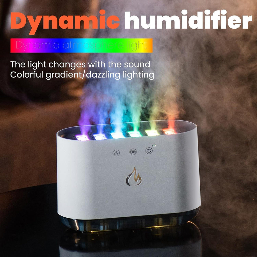 7 Color dynamic Humidifier 3 options Voice Control