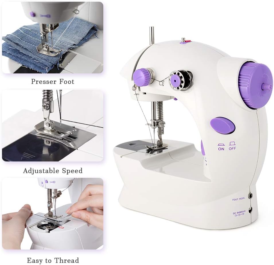 Sewing Machine For Learning | Plug in play | Cells operated | pedal operated